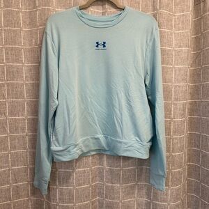 Under Armour Women's Blue Crew Neck Long Sleeve